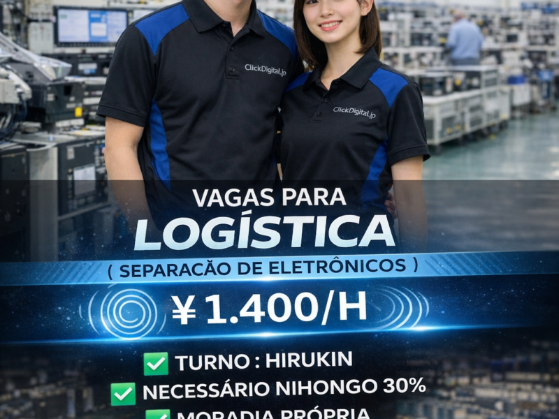 Logística . Peças de Máquinas e Ferramentas . Kariya-shi , Aichi-Ken . ¥ 1.400/h . Cód. da Vaga : KA-603 .